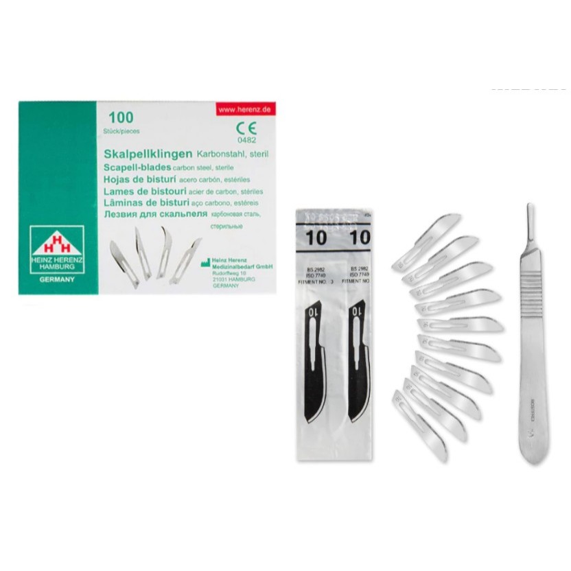 Scalpel Blades 10 B Braun/Pisau Bedah B-Braun/Surgical Blade 10/Mesh 10 B Braun