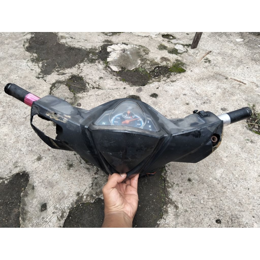 Batok set stir dan spido Honda Blade 110 gen 1 original second