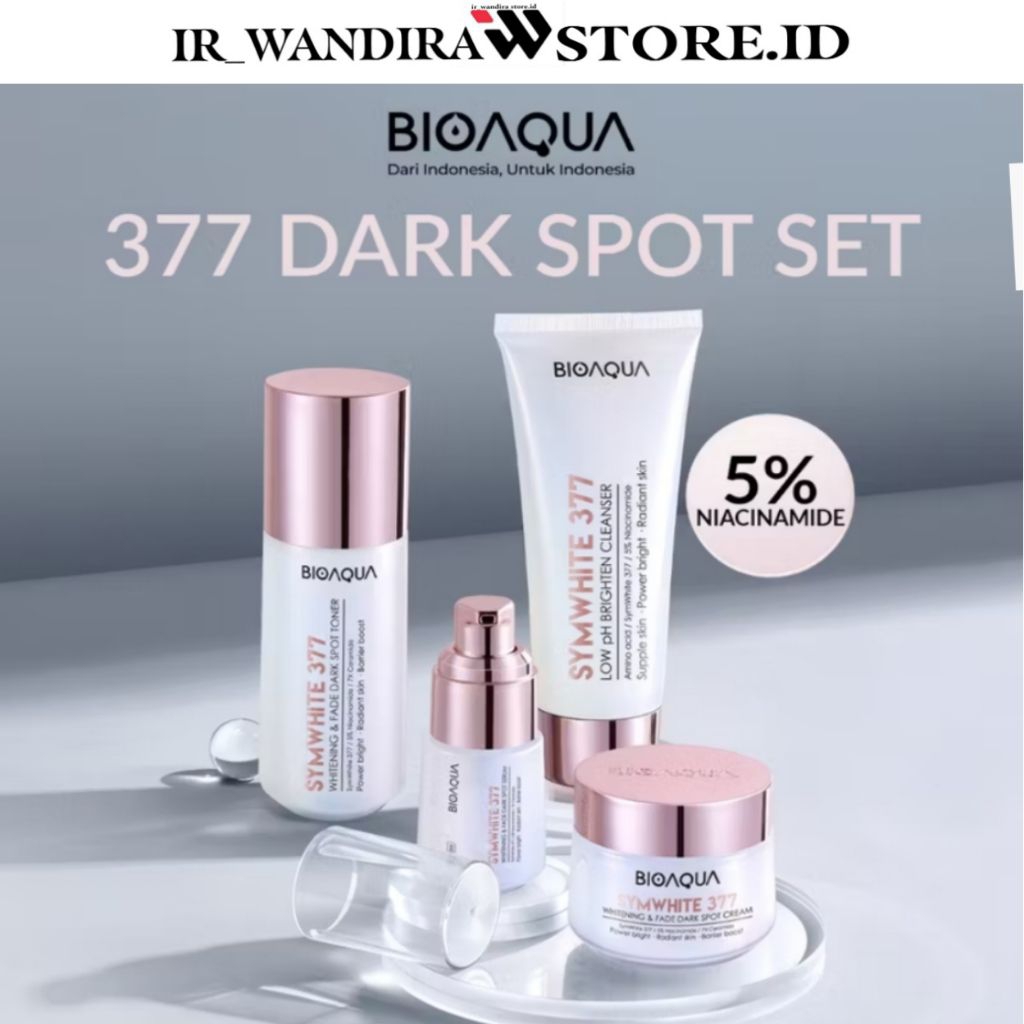 BIOAQUA Moisturizer SymWhite 377 Cream Pemutih Wajah 50g Krim Penghilang Flek Hitam Di Wajah Whiteni