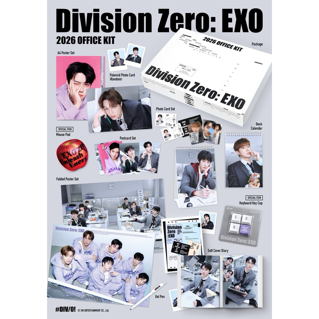 PRE-ORDER SEASON GREETING EXO 2026 NON POB