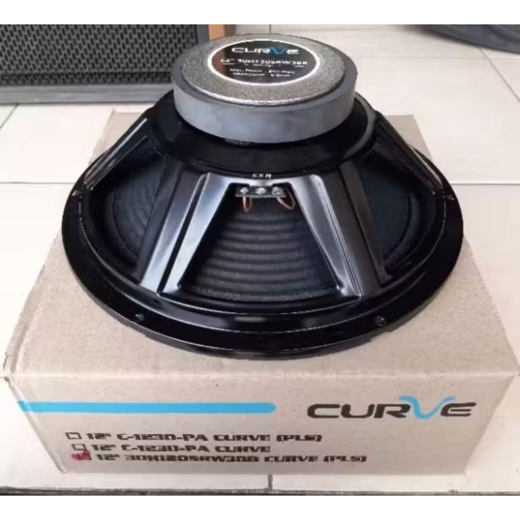 Speaker Curve 12 inch Wofer 12" 30H120SRW38B original Curve 350 watt