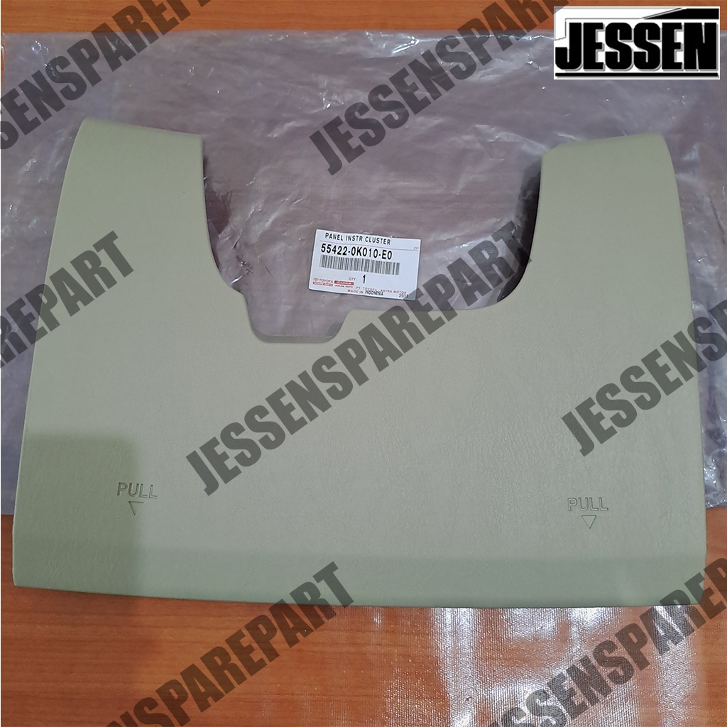 cover bawah steer stir box skring tutup kolom colum steer innova lama cream tua 55422-0K010-E0 Origi