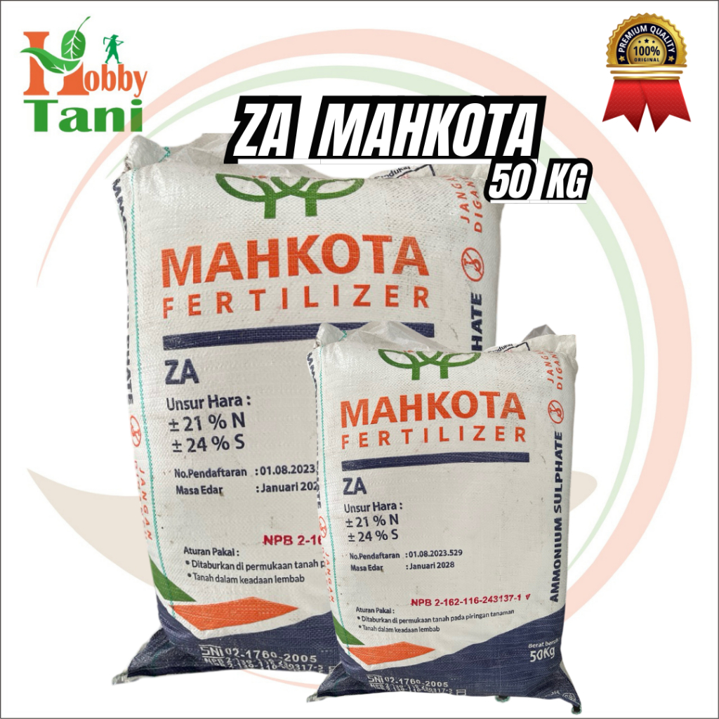 PUPUK ZA MAHKOTA @50kg AMONIUMM SULFATEE