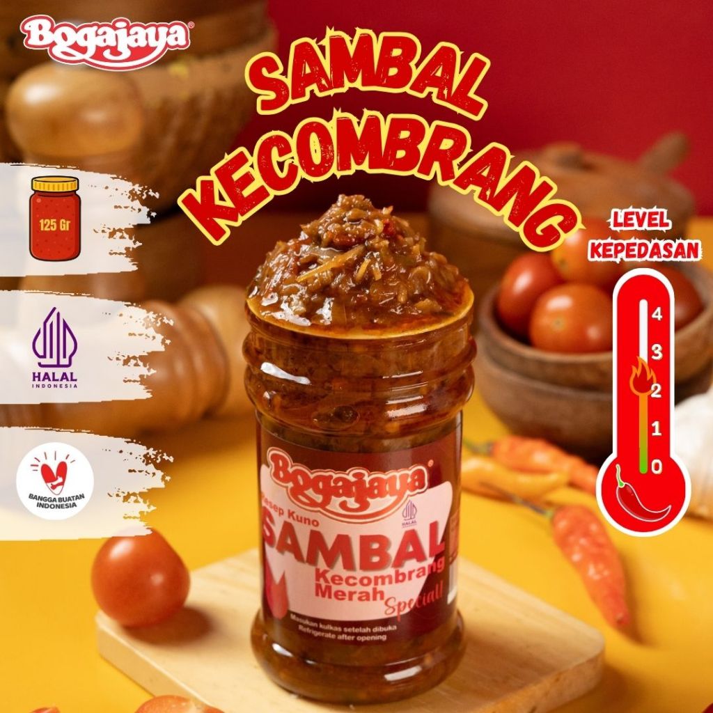 BOGAJAYA Sambal KECOMBRANG 125Gr Siap Makan Oleh Oleh Khas Surabaya