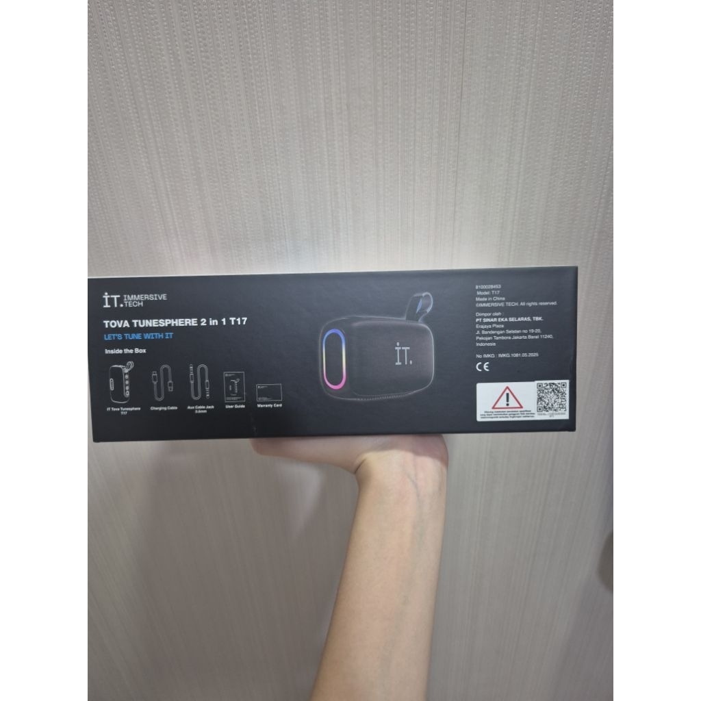 speaker bluetooth immersive tech tova tunesphere baru