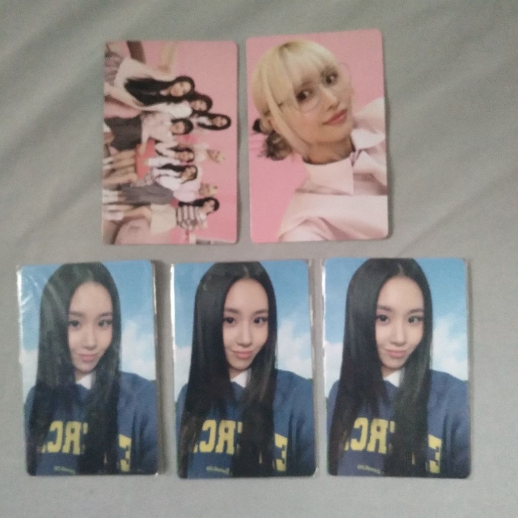 photocard nabati x twice x amo