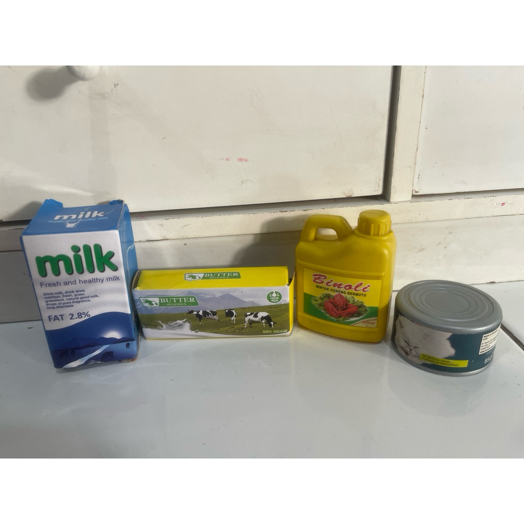mainan acc supermarket mainan isian kulkas mainan kaleng preloved