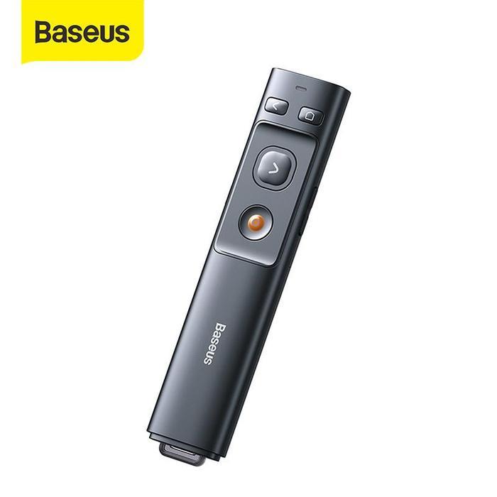 BASEUS Wireless Laser Pointer Pen Remote Control Pointer Presentasi Red Laser
