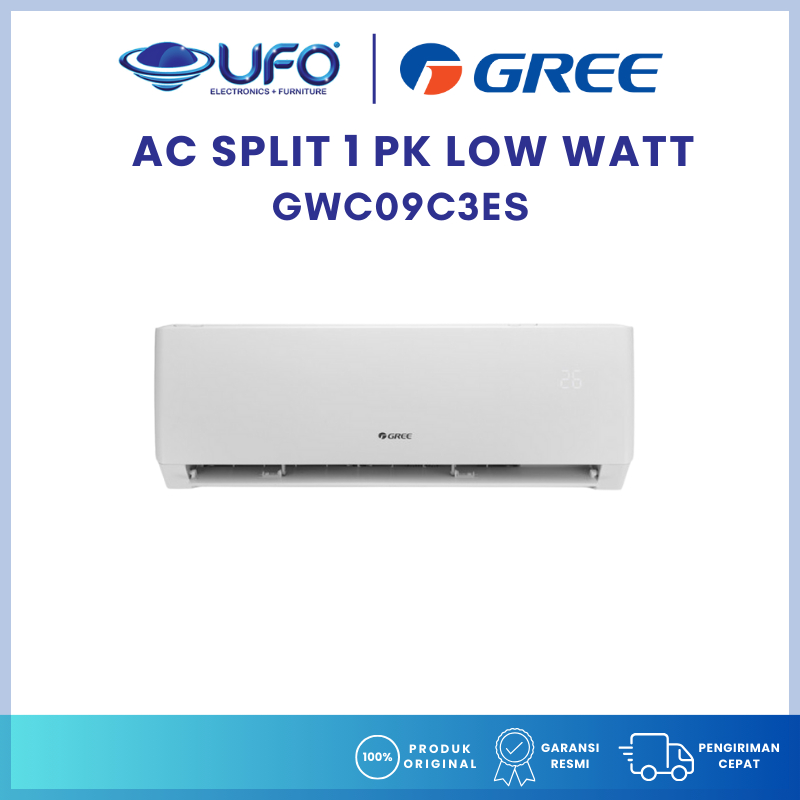 AC Gree 1 PK Low Watt GWC09C3ES