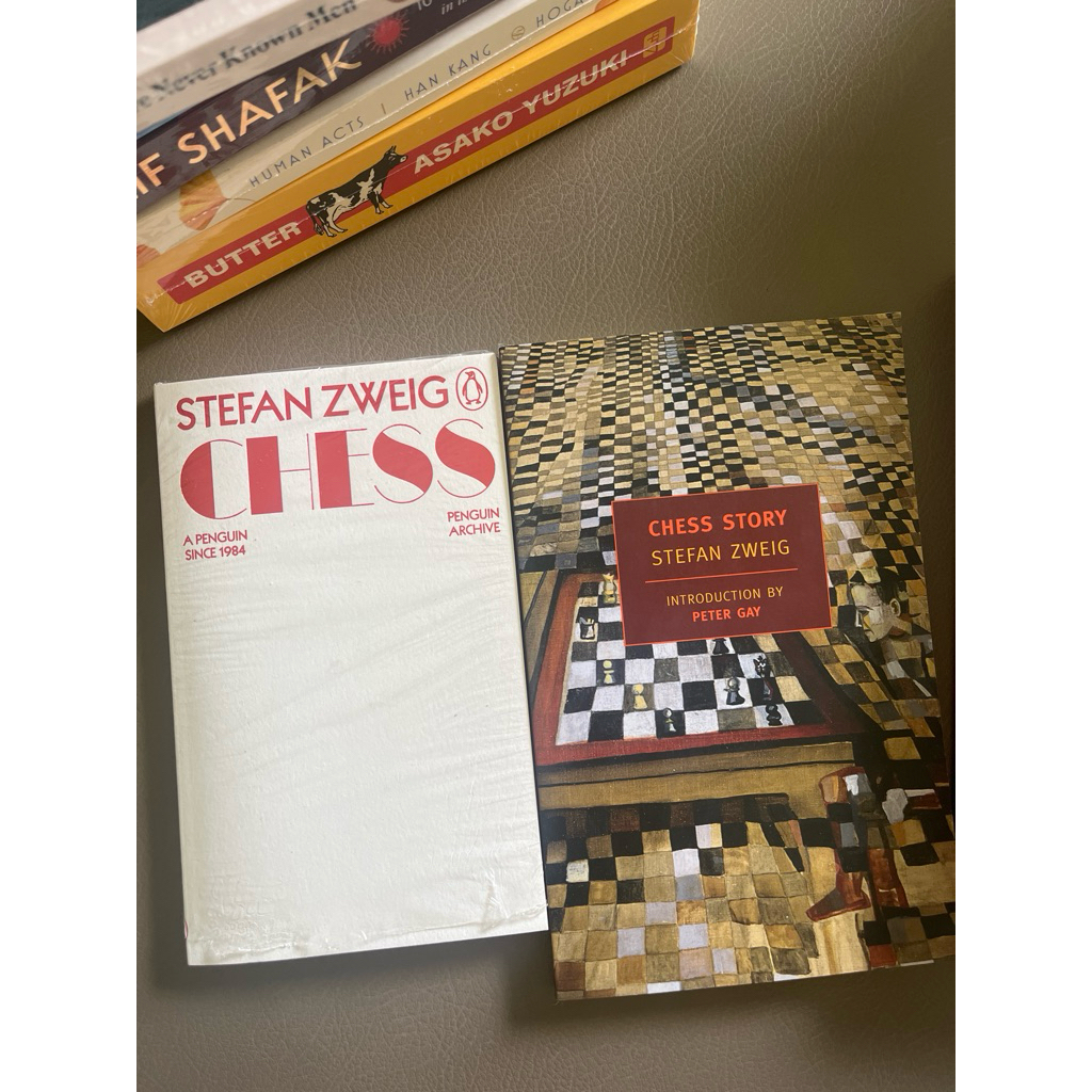 BUKU : (new) CHESS STORY - STEFAN ZWEIG NYRB PENGUIN ARCHIVE