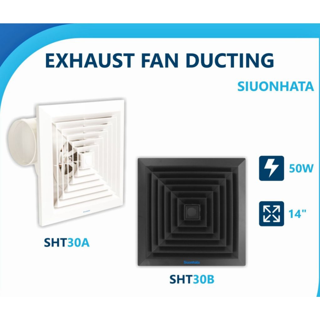 Exhaust Fan Plafon SIUONHATA Blower Penghisap Udara 14Inch