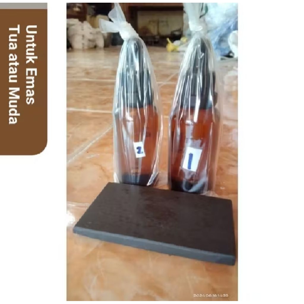 Alat tes kadar emas dan perak batu uji