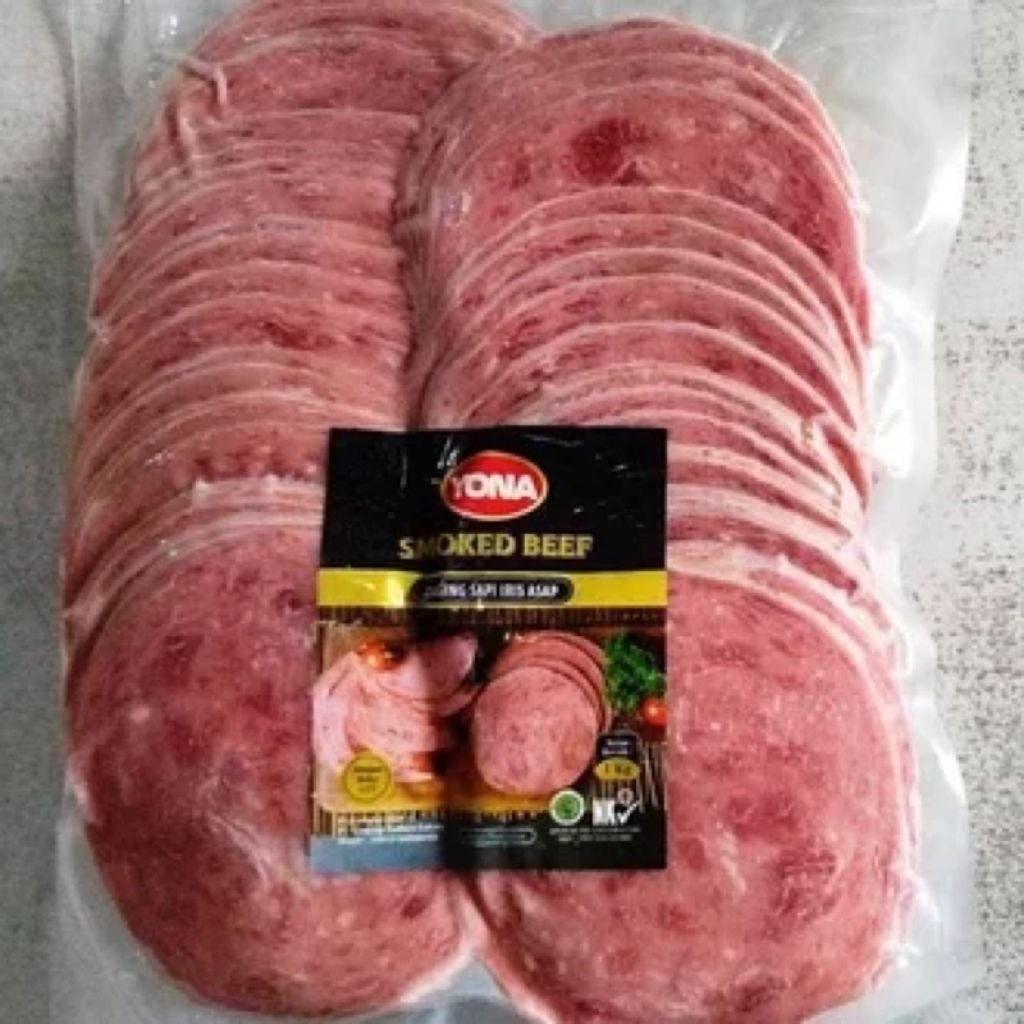YONA SMOKE BEEF DAGING ASAP YONA 1KG