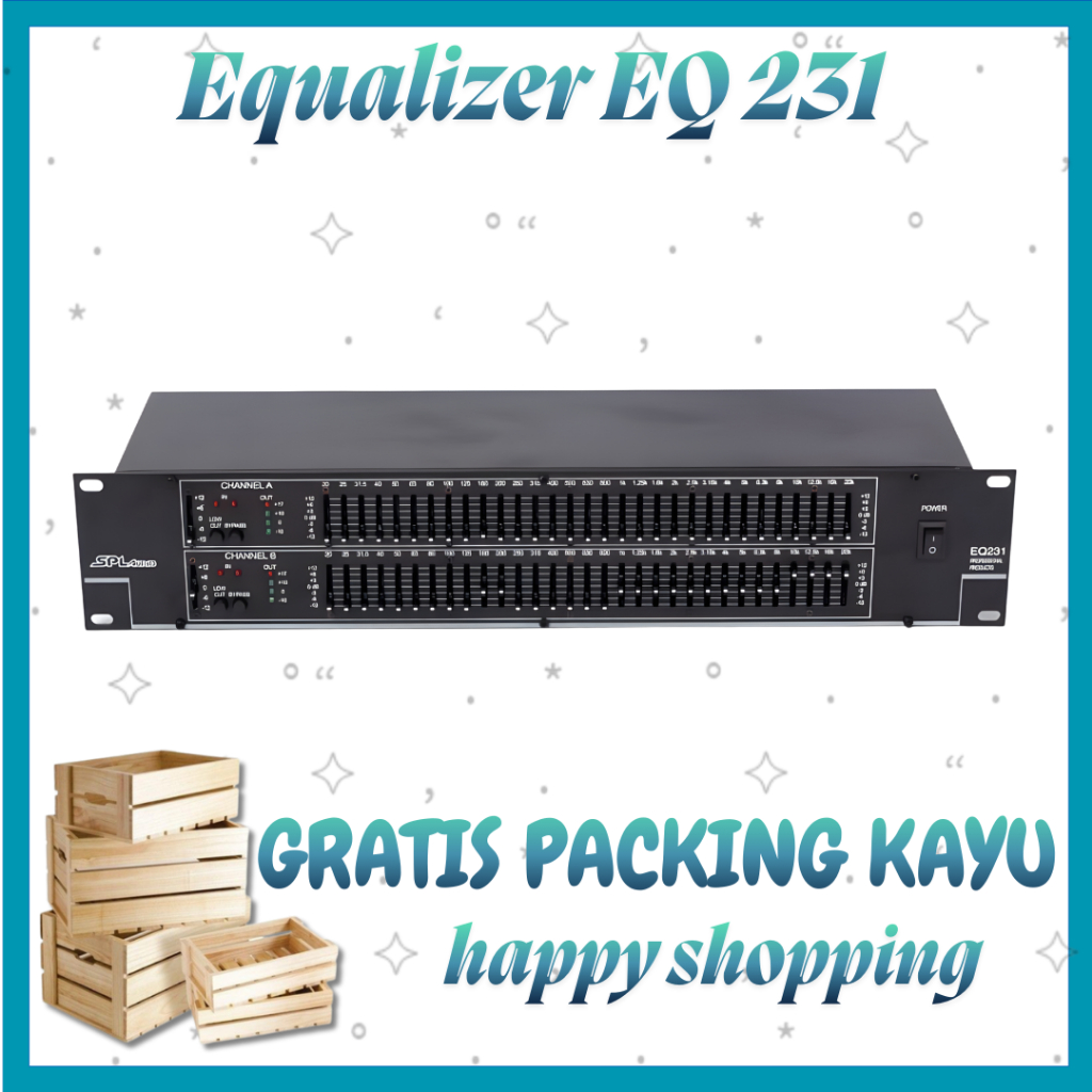 SPL Audio Equalizer EQ 231