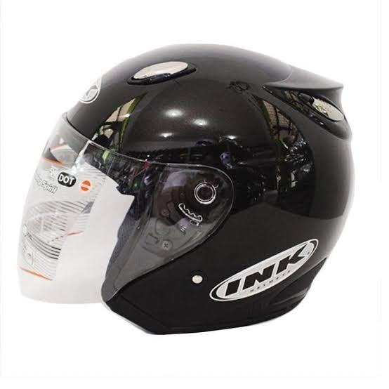 Helm INK Centro Helm Pria Wanita Helm Half Face