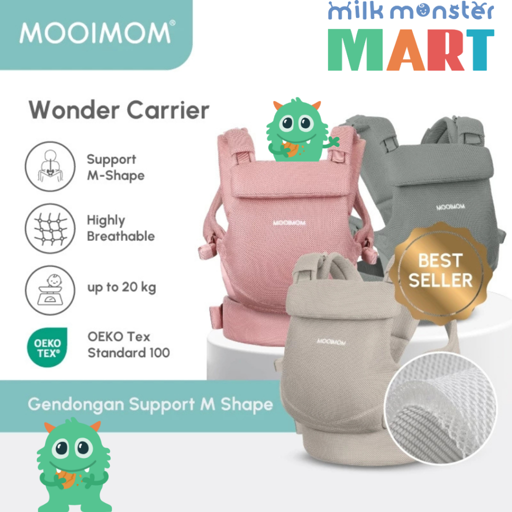 Mooimom Wonder Carrier - Gendongan Bayi