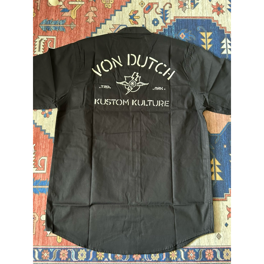 workshirt von dutch full bordir size L original