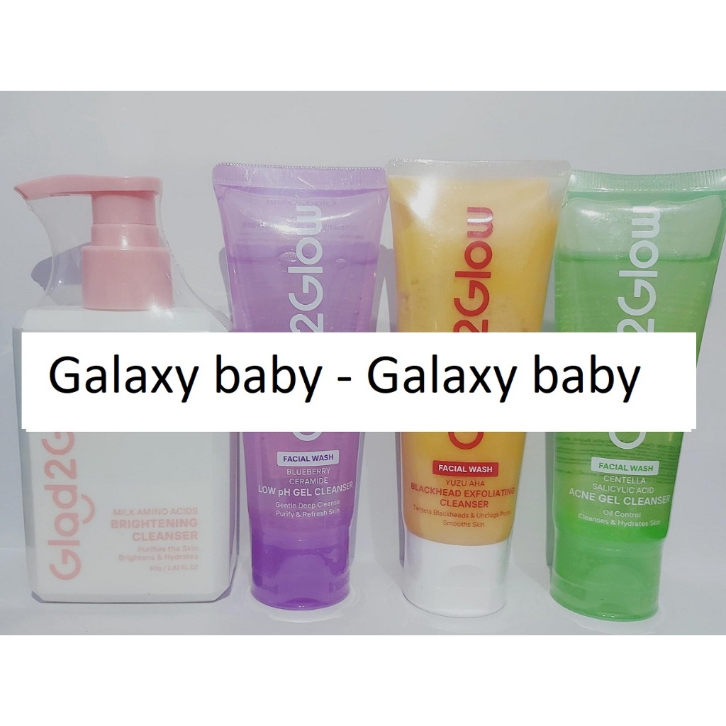 gl@d 2 glow sabun pembersih wajah