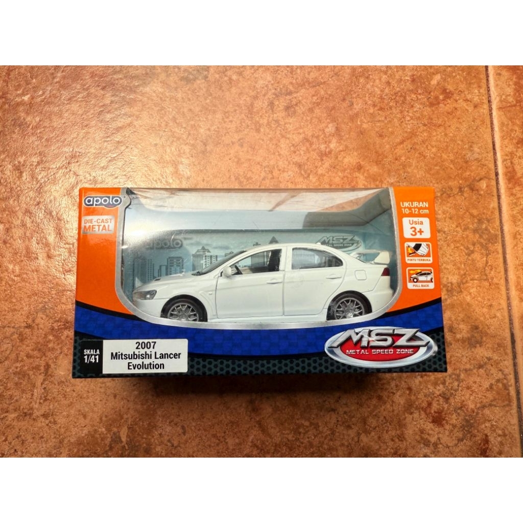 Diecast Lancer Evo 2007