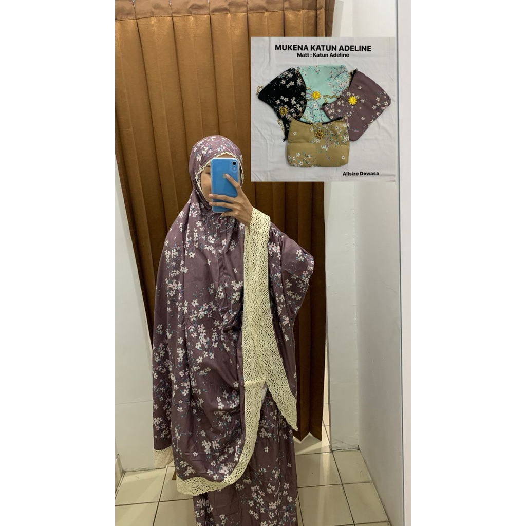Mukena katun wanita//mukena katun//mukena travel//mukena wanita//mukena