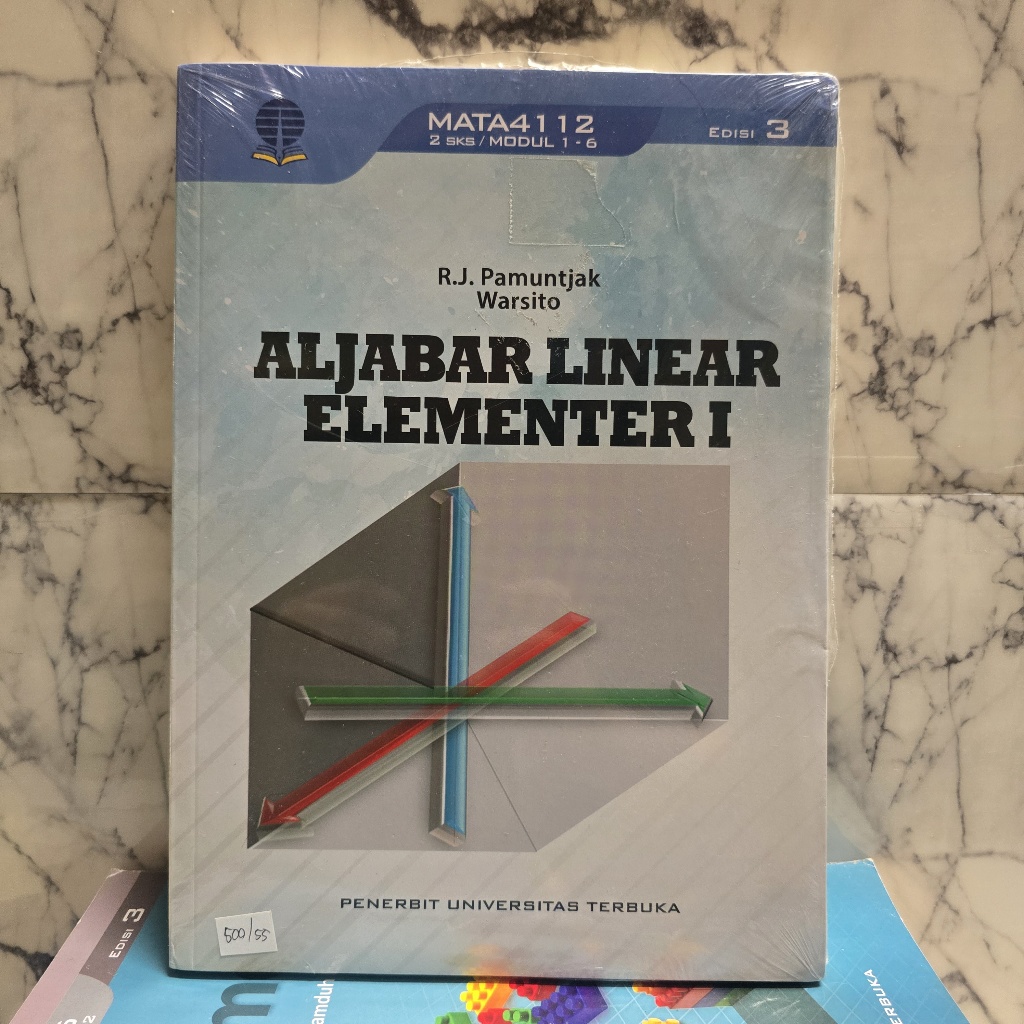 BUKU UNIVERSITAS TERBUKA - ALJABAR LINEAR ELEMENTER I EDISI 3