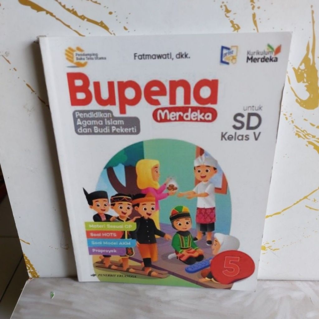 buku baru bupena merdeka untuk SD kelas 5