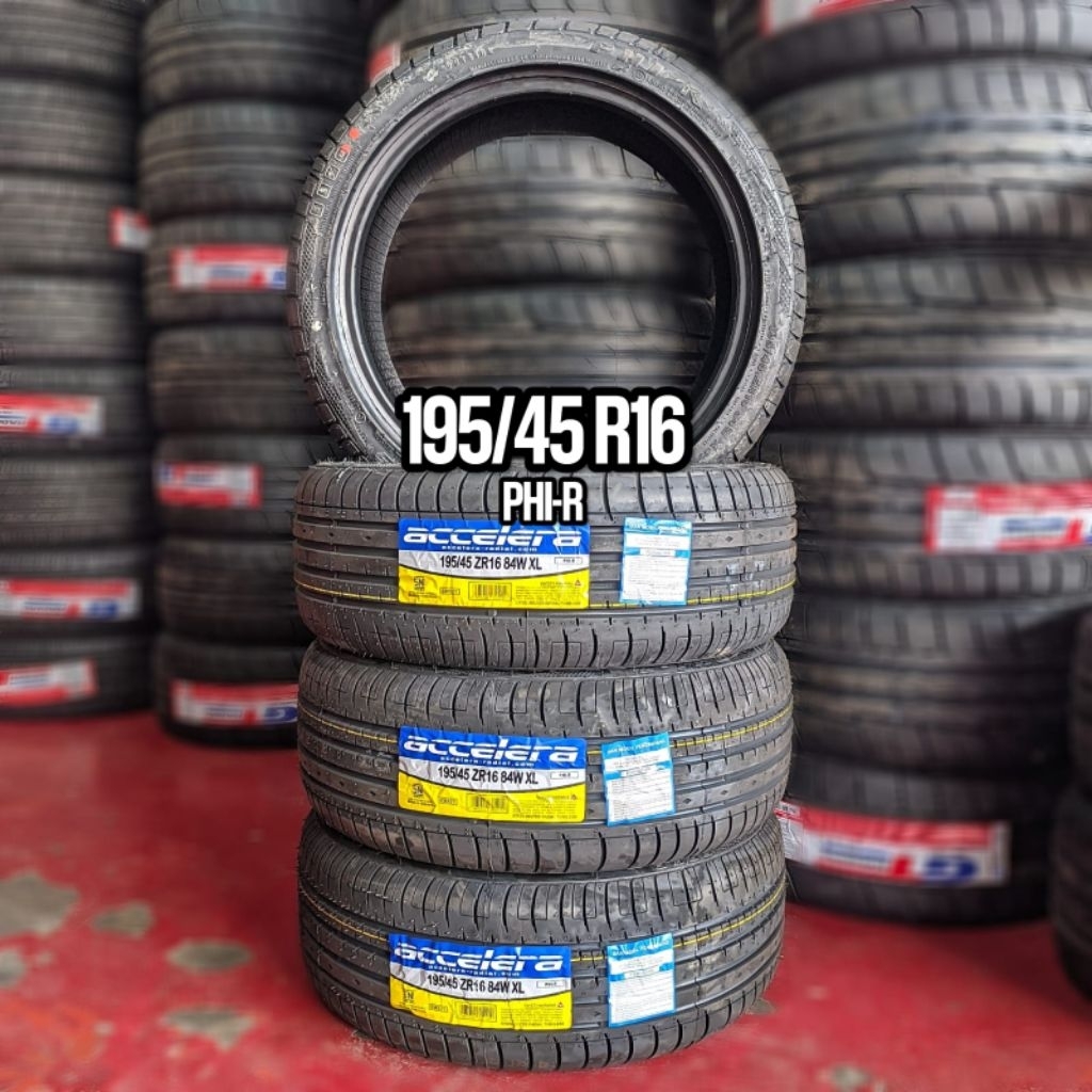 BAN BARU 195/45 R16 ACCELERA PHI R