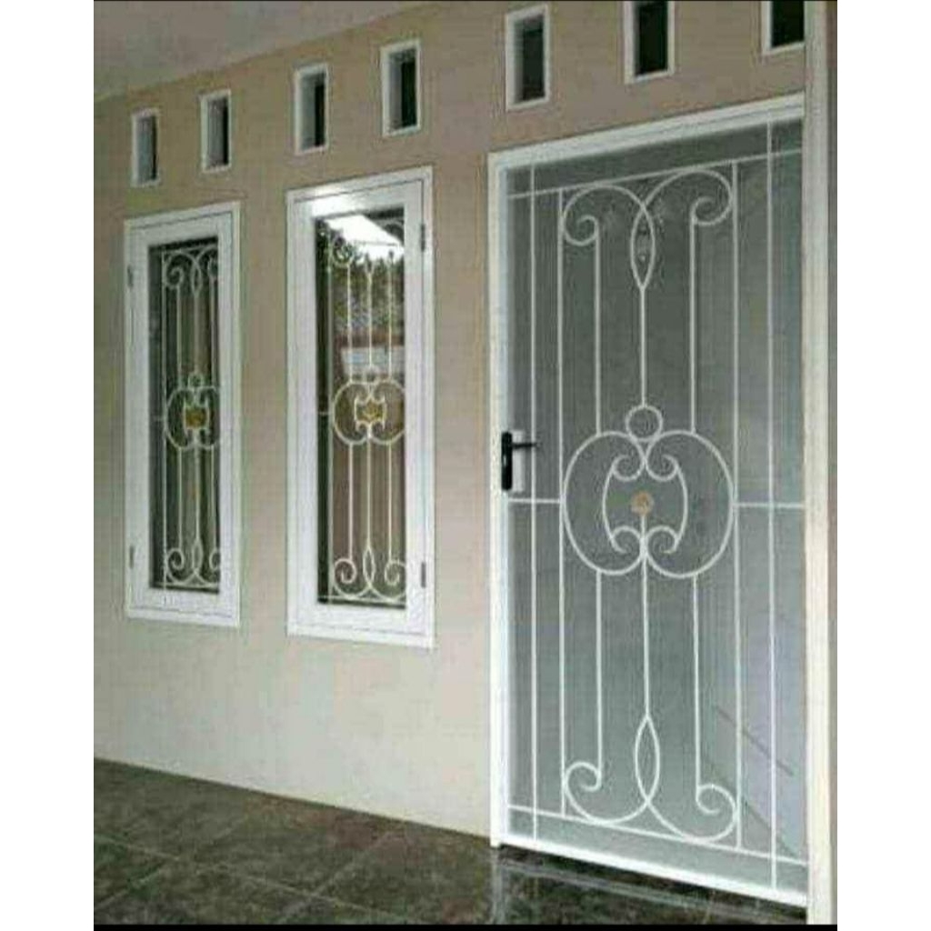 Teralis pintu dan jendela mininalis