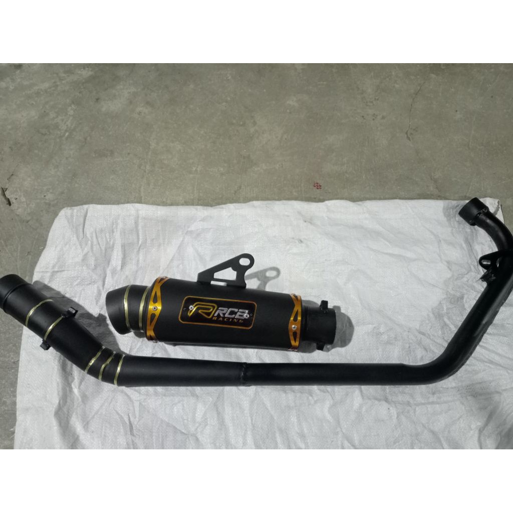 Knalpot RCB black Sonic , cb 150r
