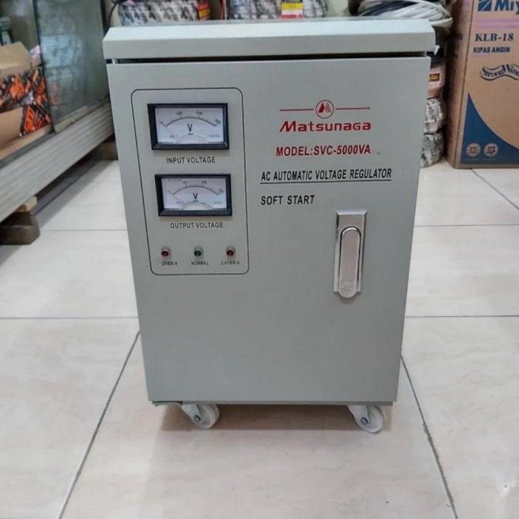Stabiliser Ac automatic voltage regulator 5KVA 1phase matsunaga