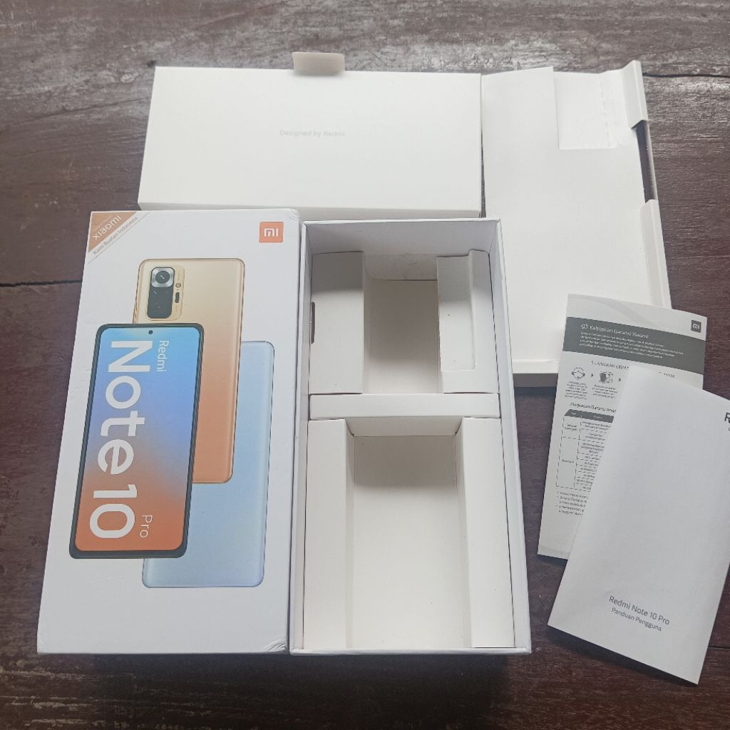 Dus Box Xiaomi Redmi Note 10 Pro Original Copotan