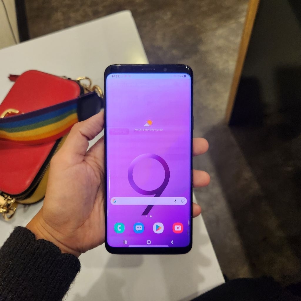 SAMSUNG S9+ PLUS 6/64 SEIN HP Second Murah