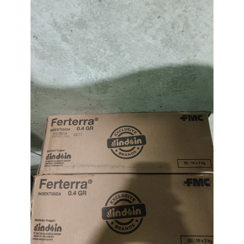 GROSIR 1 BOX (10 x 2 KG) Insektisida FERTERRA 0,4 GR | Klorantraniliprol | Obat Tabur Penggerek Bata