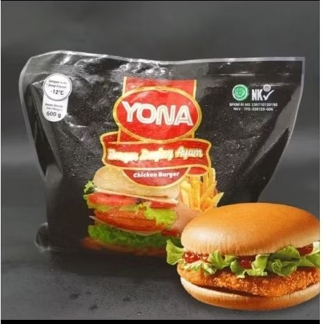 YONA BURGER DAGING AYAM