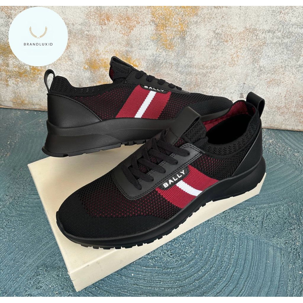 Bally Darnell Black Stripes Sneakers