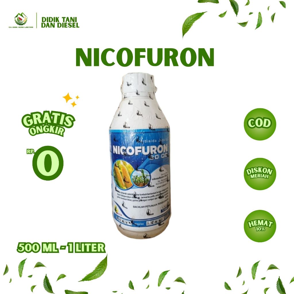 NICOFURON 30 OD Herbisida Jagung Sistemik Selektif Obat Rumput COD DISKON