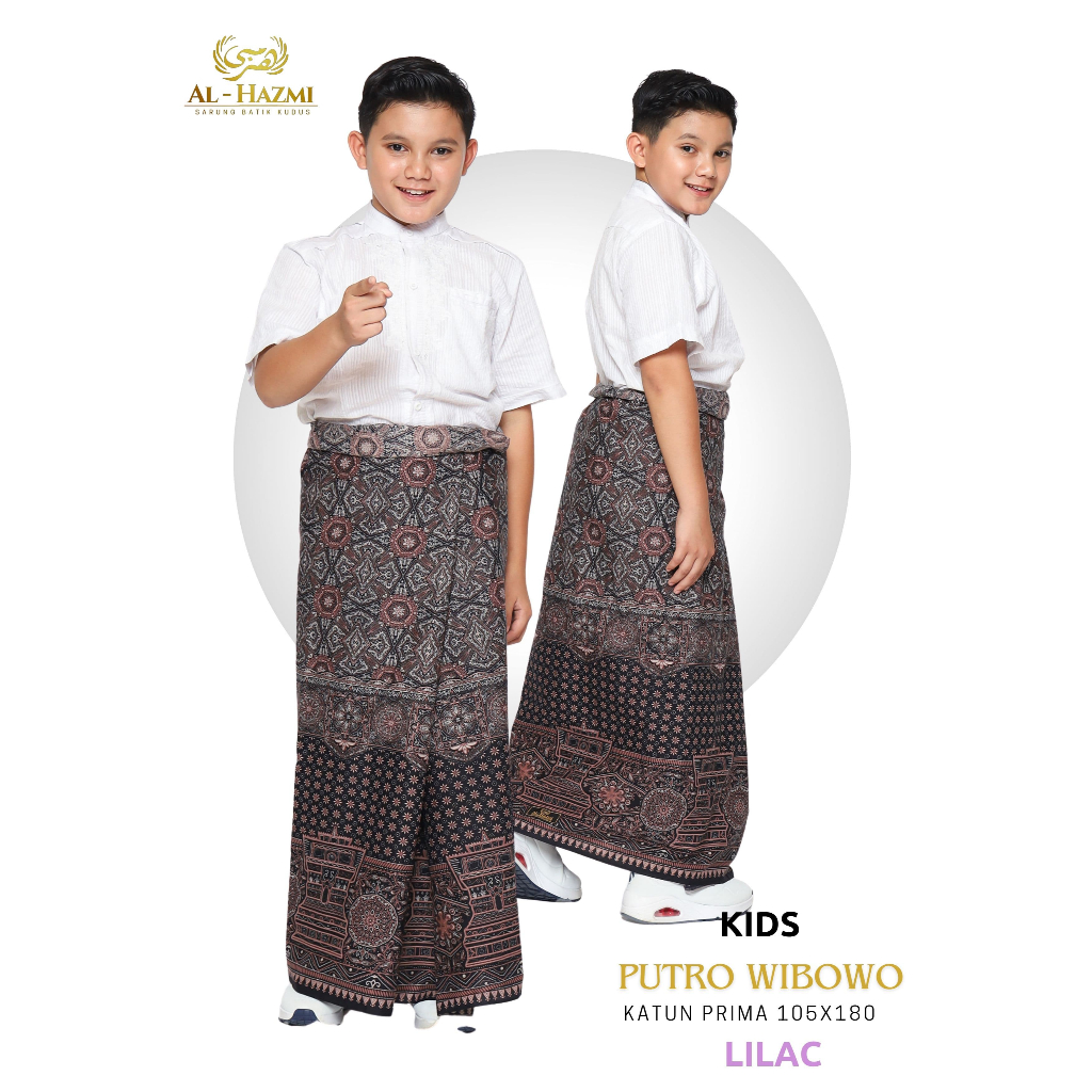Sarung Batik anak Al Hazmi Katun prima/Sarung Batik Kudus