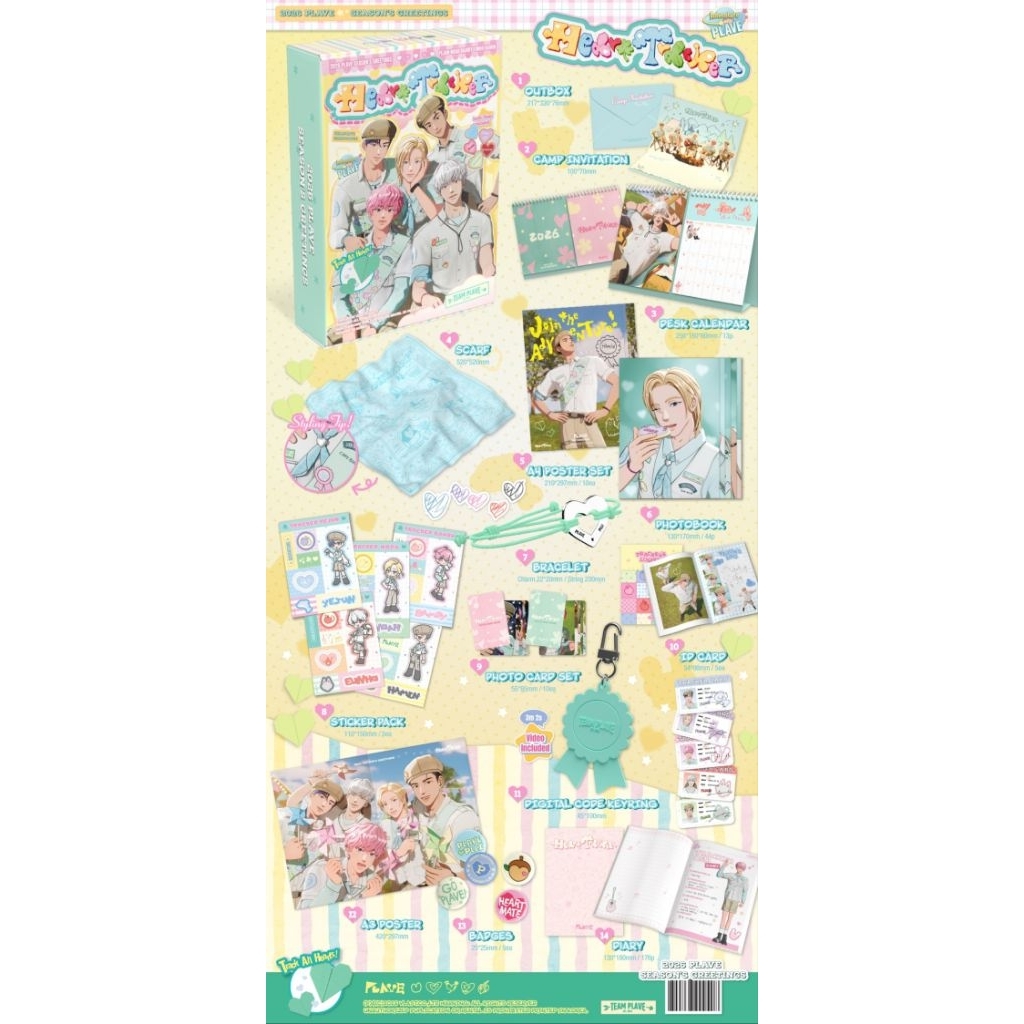 [PO] PLAVE SEASON GREETING 2026 (BACA DESKRIPSI)