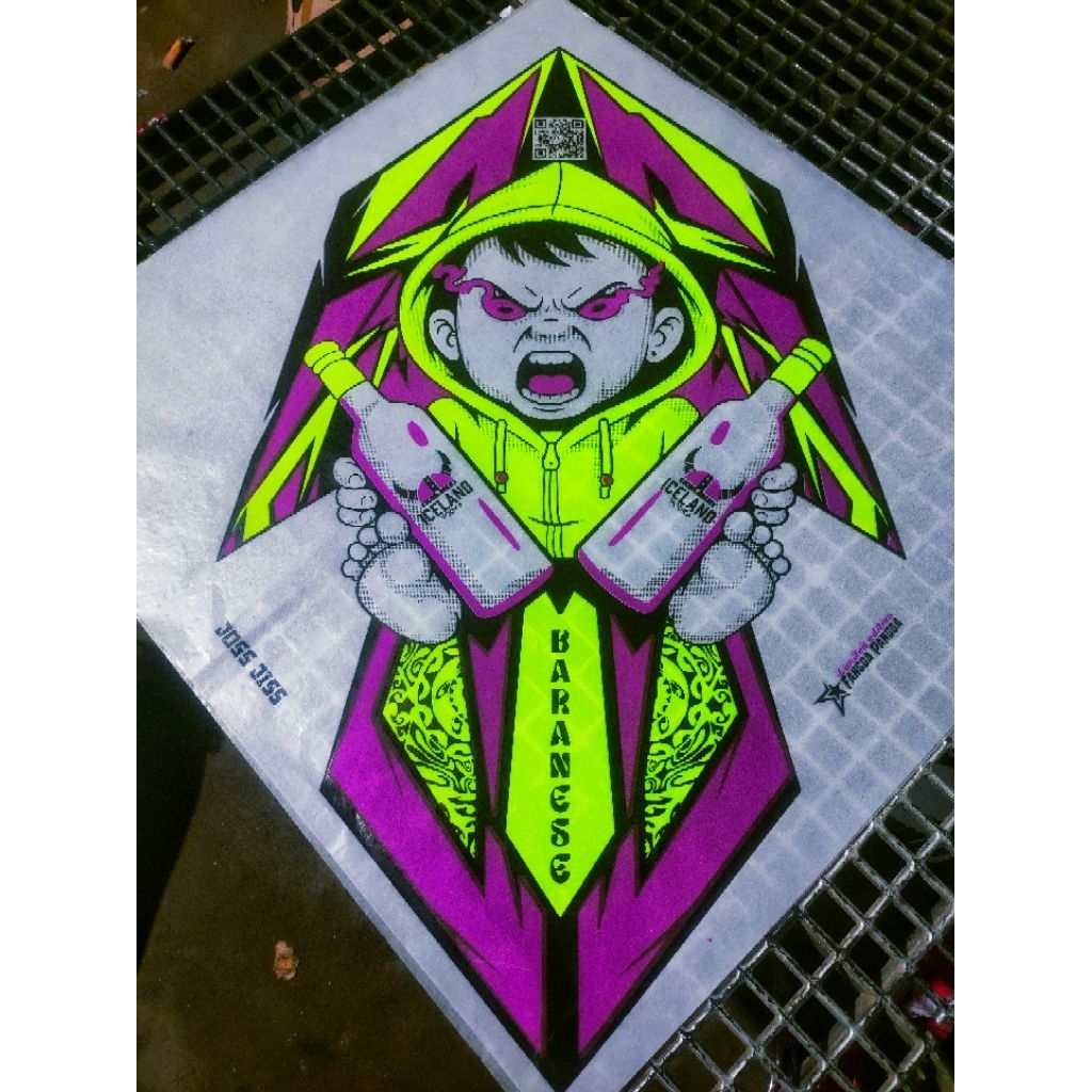 kertas layangan sukhoi stabilo, kertas minyak 2 warna dan 3 warna stabilo limite