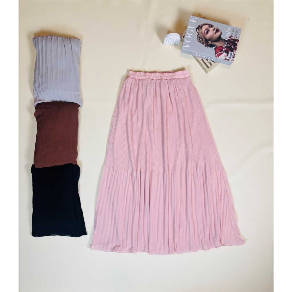 LUNA ROK PLISKET CERUTY GEORGATTE 2 LAYER