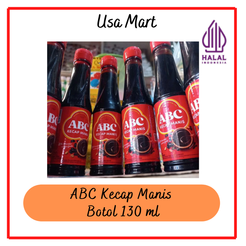 ABC Kecap Manis Botol 130 ml / Kecap ABC
