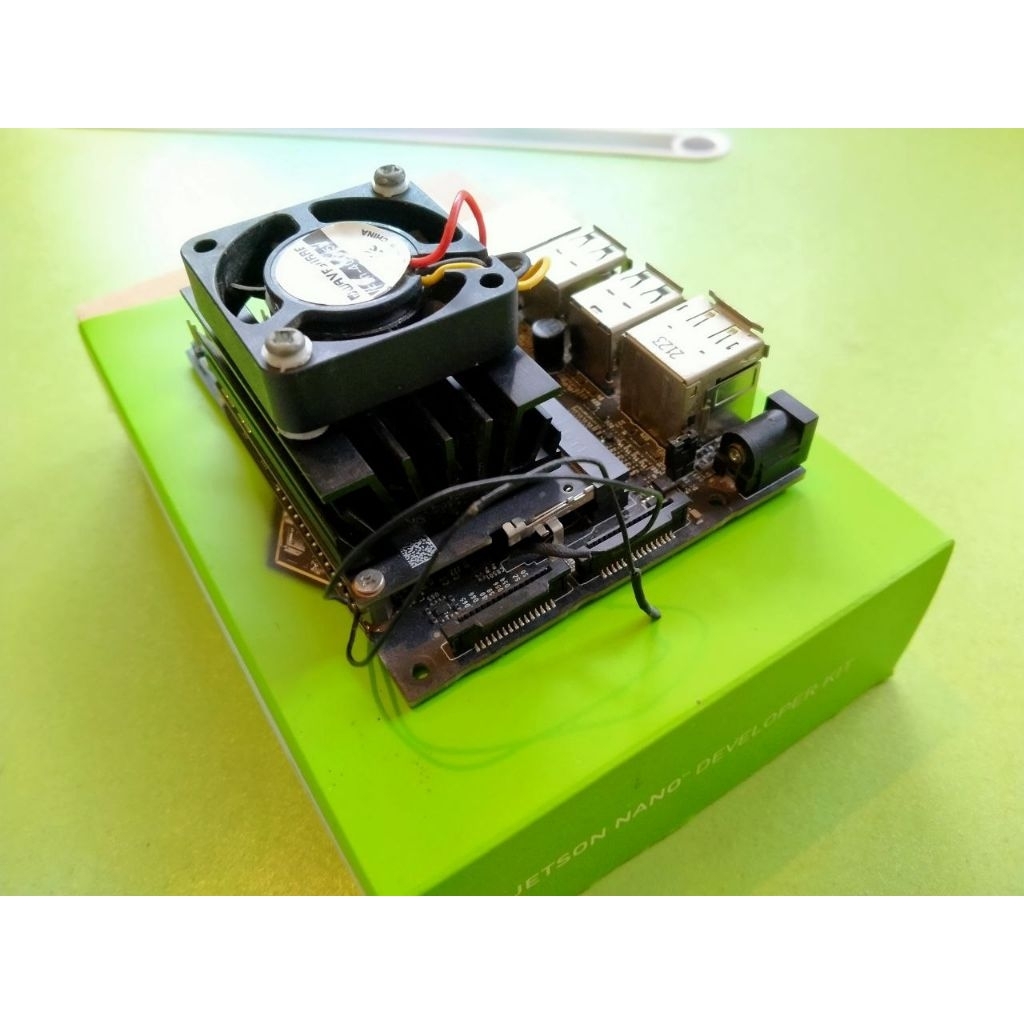 Jetson Nano 4GB B01 + Kipas (Baru - Sisa Proyek)