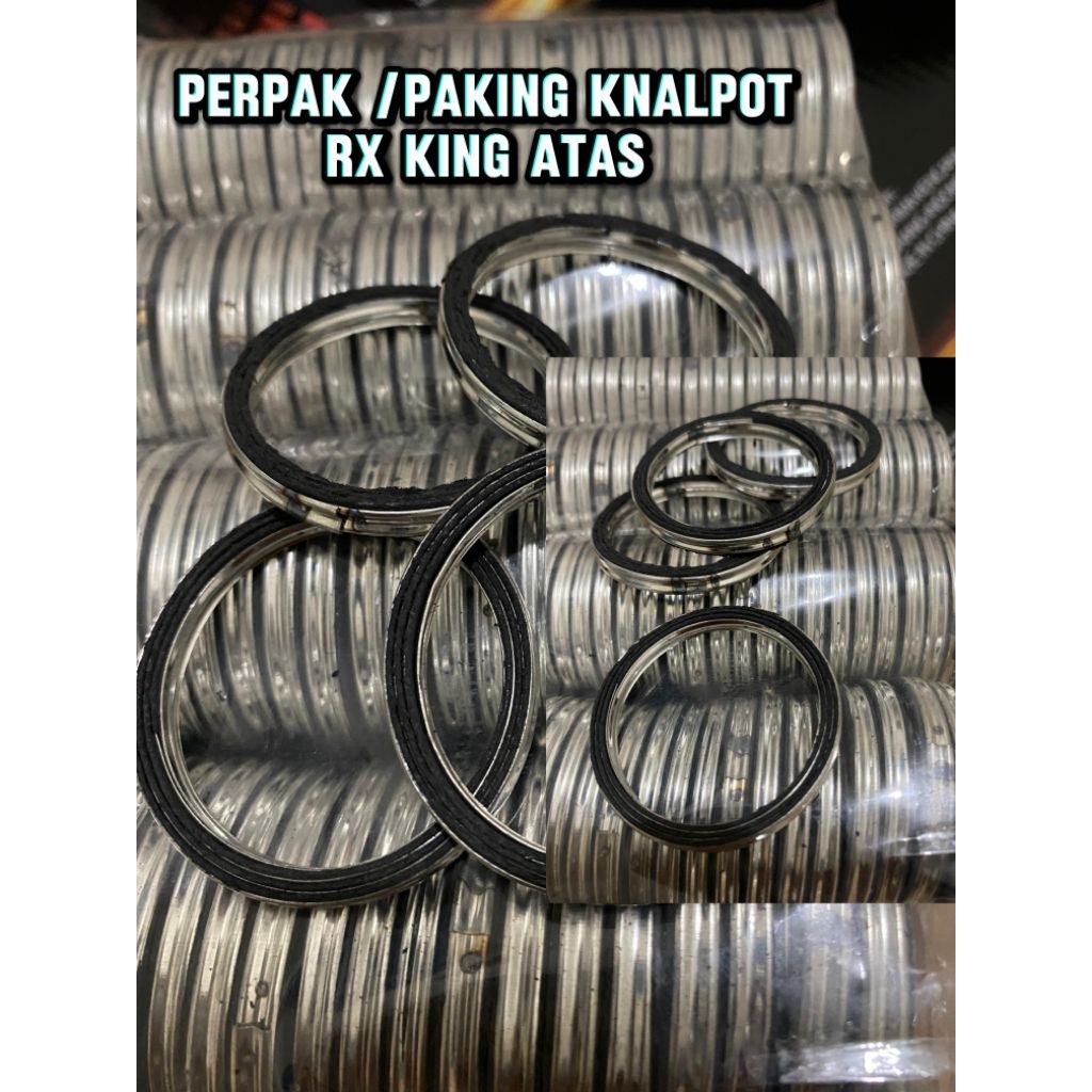 PAKING/ perpak  KNALPOT RX KING ATAS