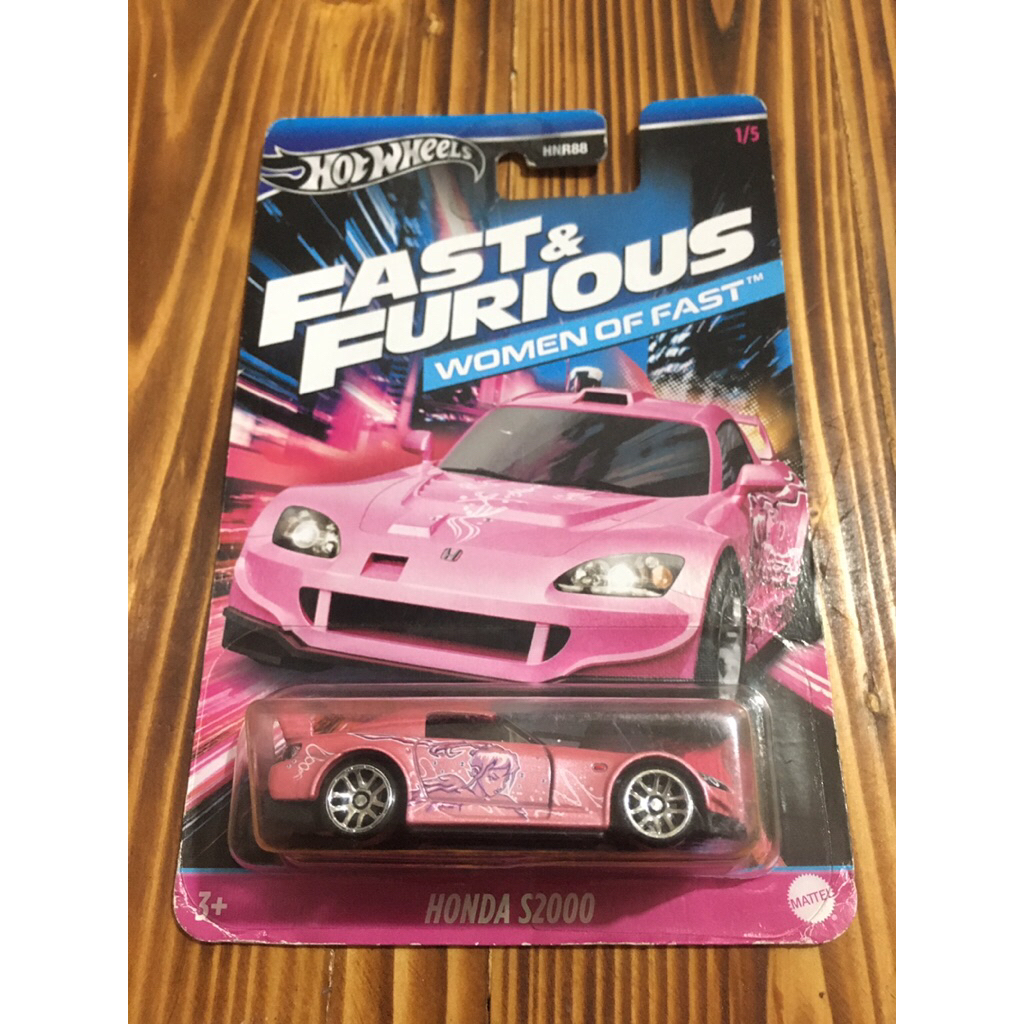HOTWHEELS HONDA S2000/SUKI PINK FAST AND FURIOUS