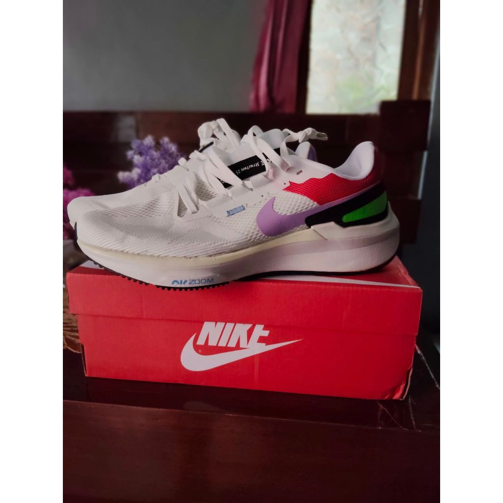 Nike Airzoom Structure25 White Purple