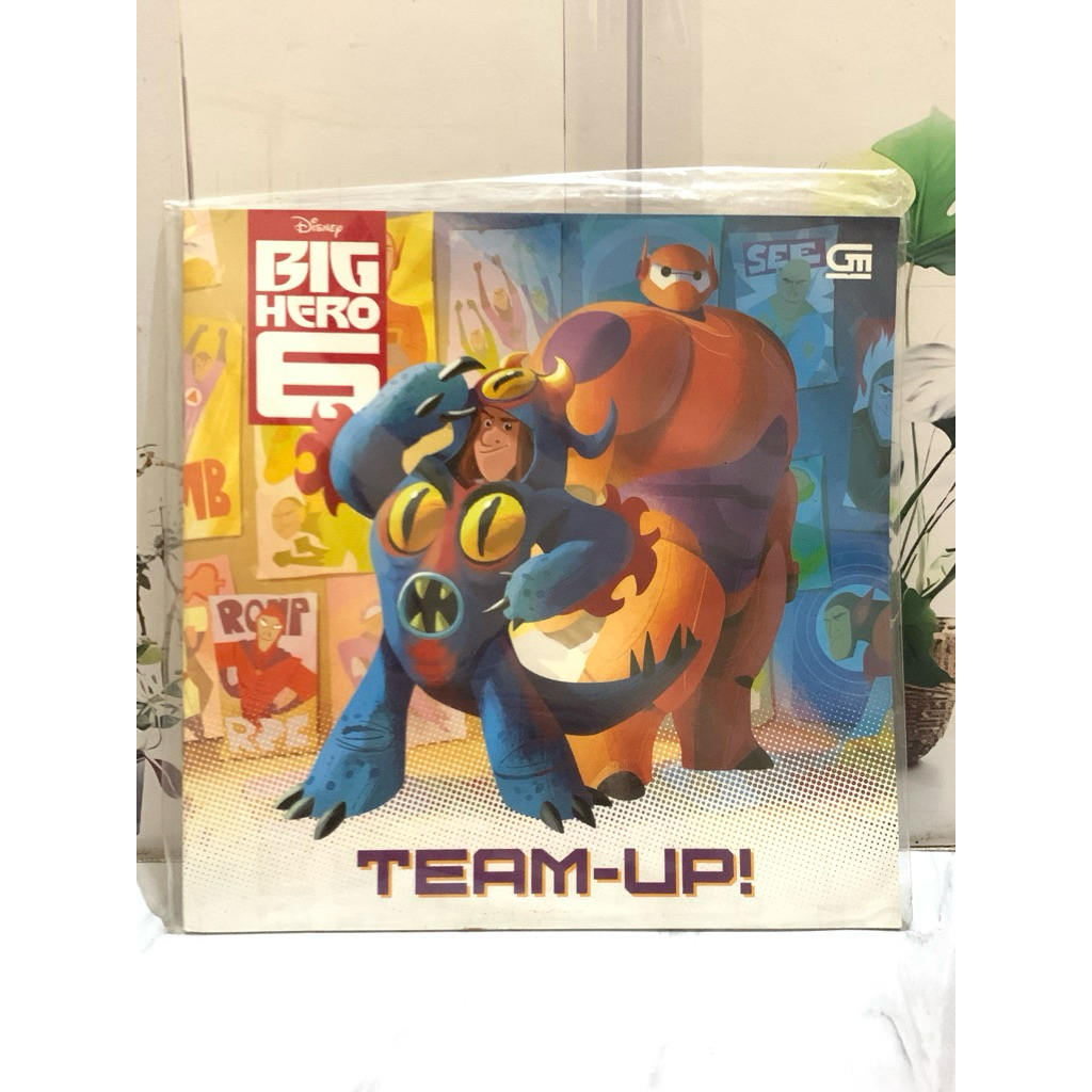 BUKU BACAAN ANAK || DISNEP BIG HERO 6 TEAM-UP