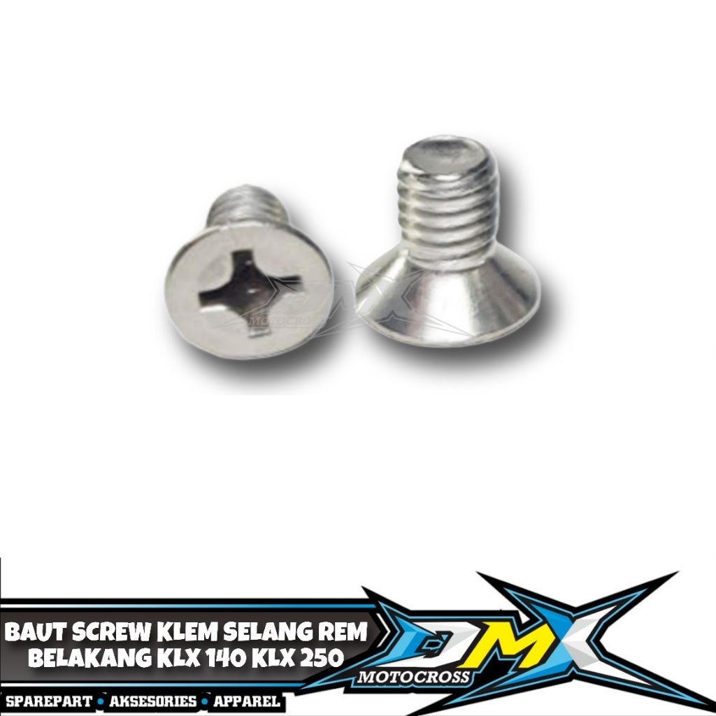 BAUT KLEM SELANG REM BELAKANG KLX 140 KLX 250