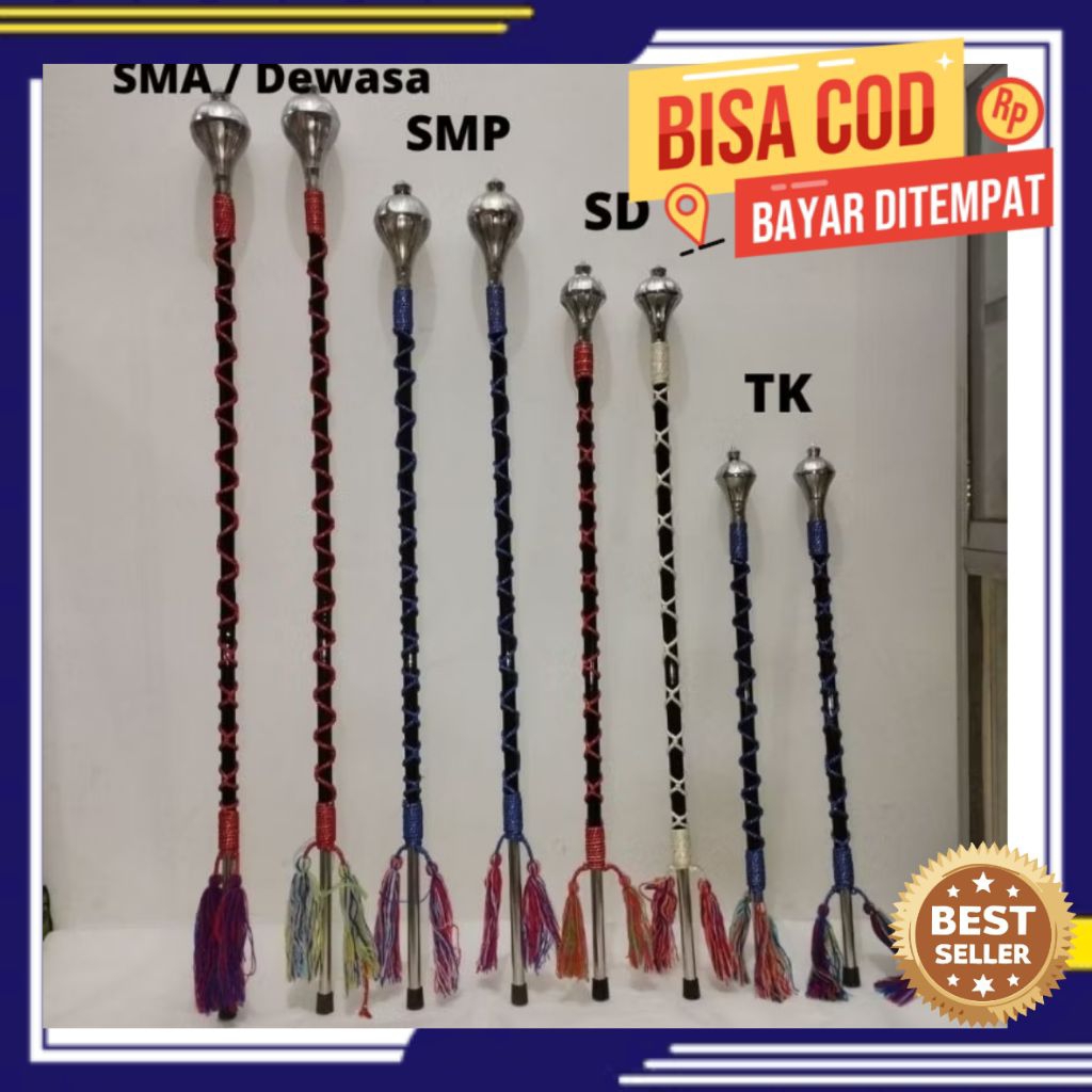tongkat mayoret drumband anak TK SD SMP bagus