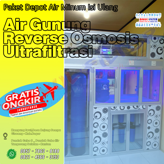 Depot Air Minum Isi Ulang / Depot Air Minum Isi Ulang - Lemari Full