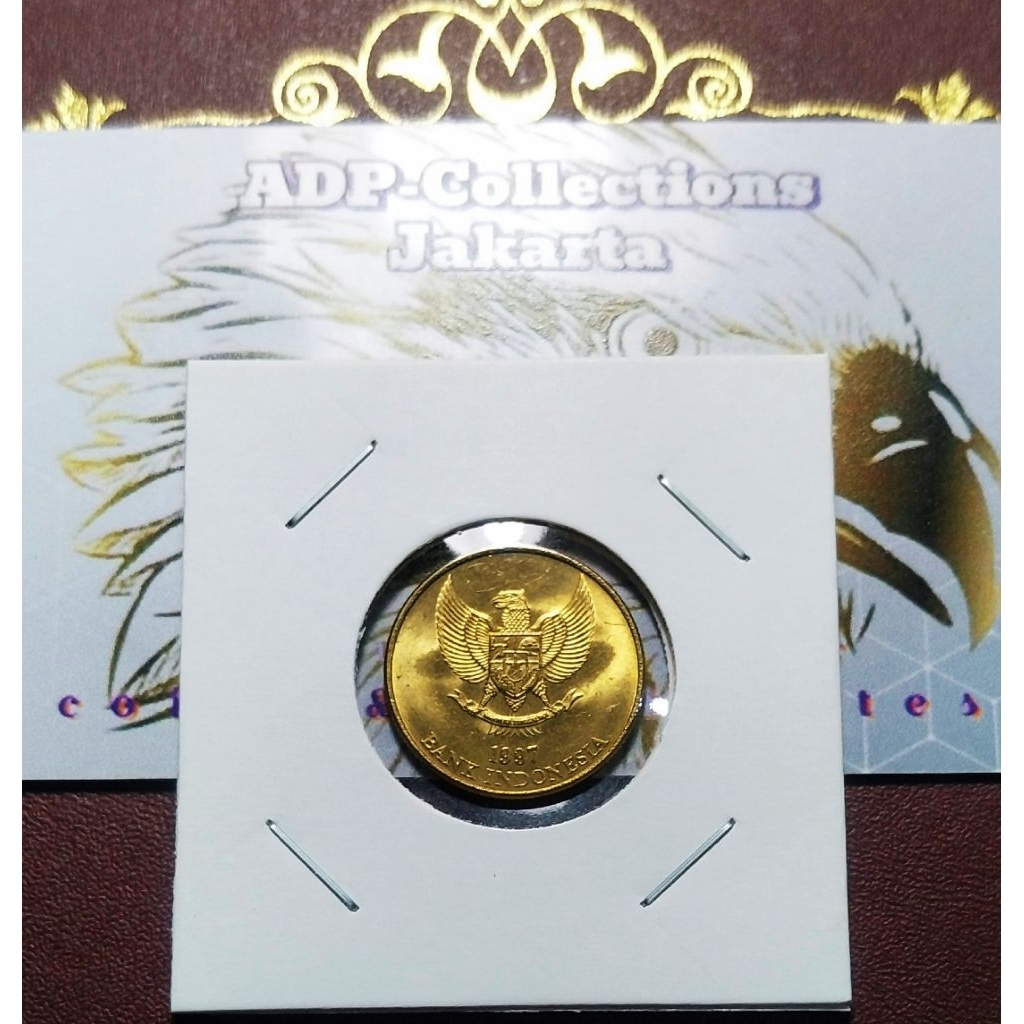 Koin 50 komodo tahun 1997 unc luster